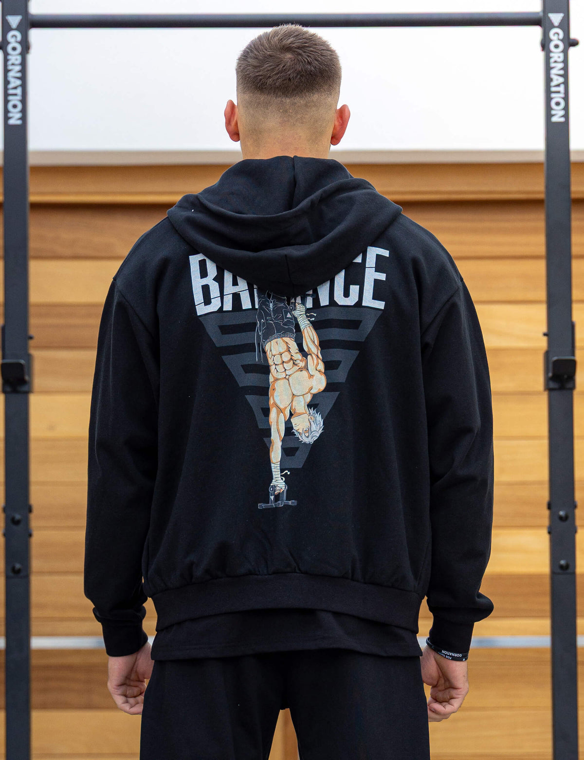 Anime Oversized Zip Jacket Balance