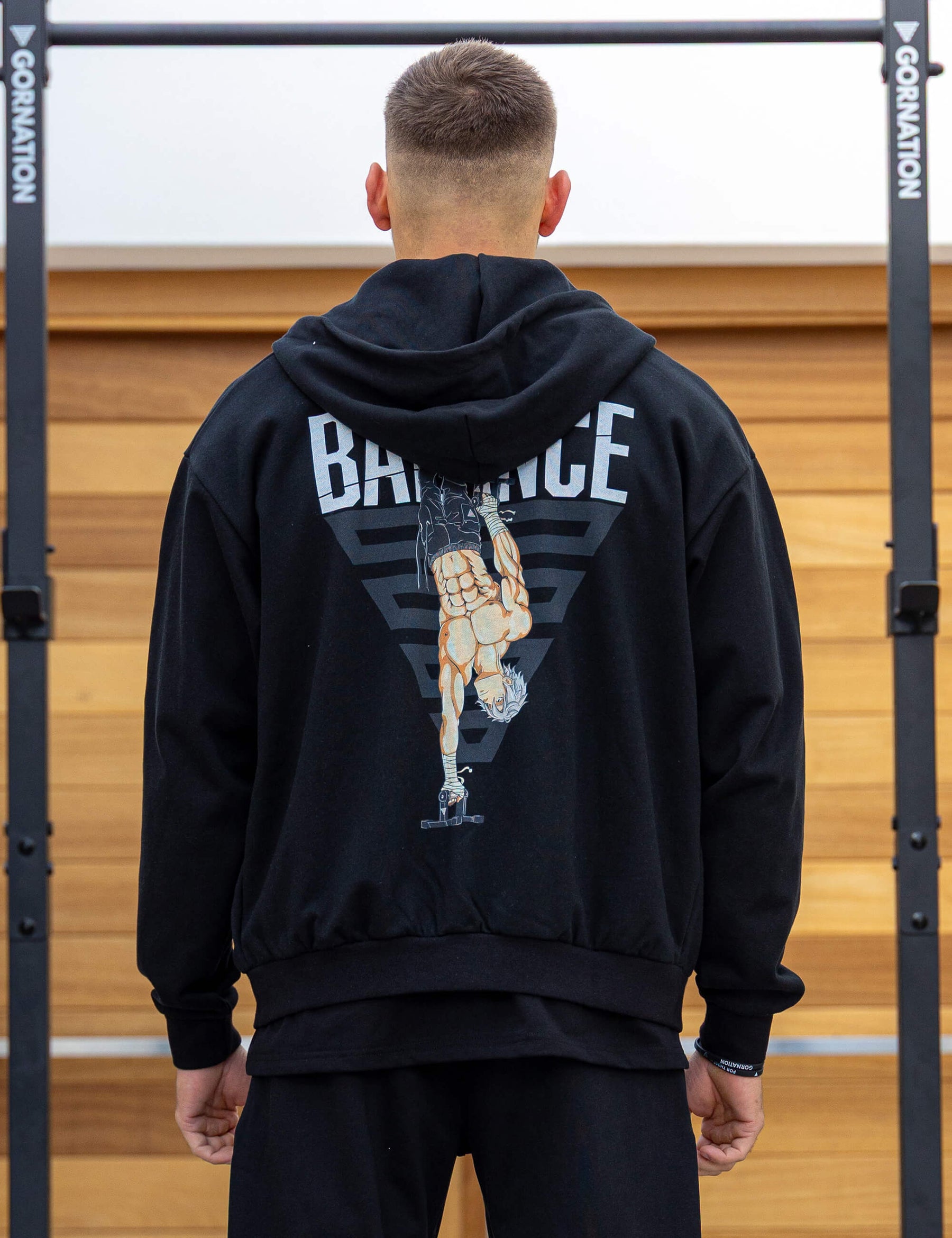 Anime Oversized Zip Jacket Balance