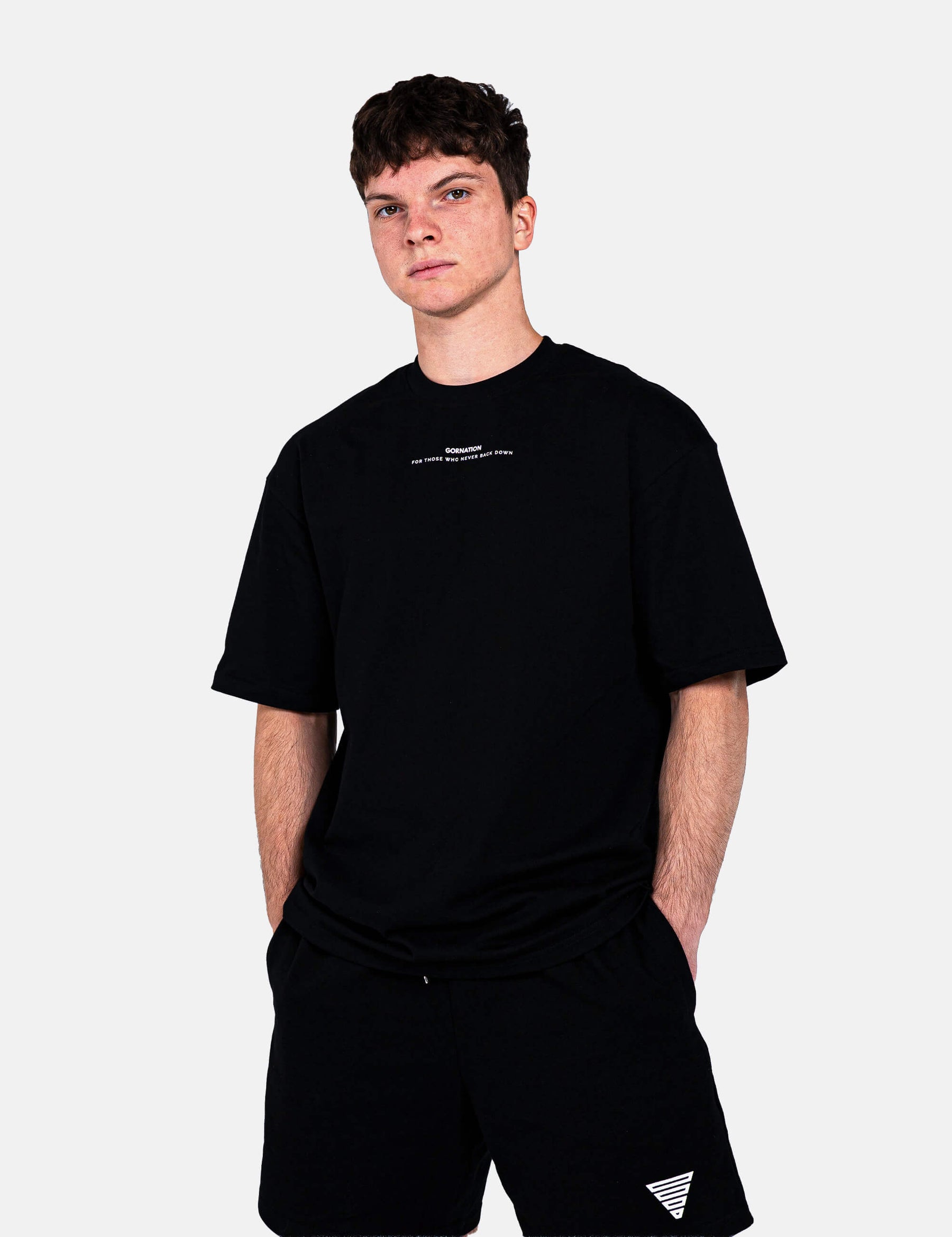 Anime Oversized T-Shirt Balance Men