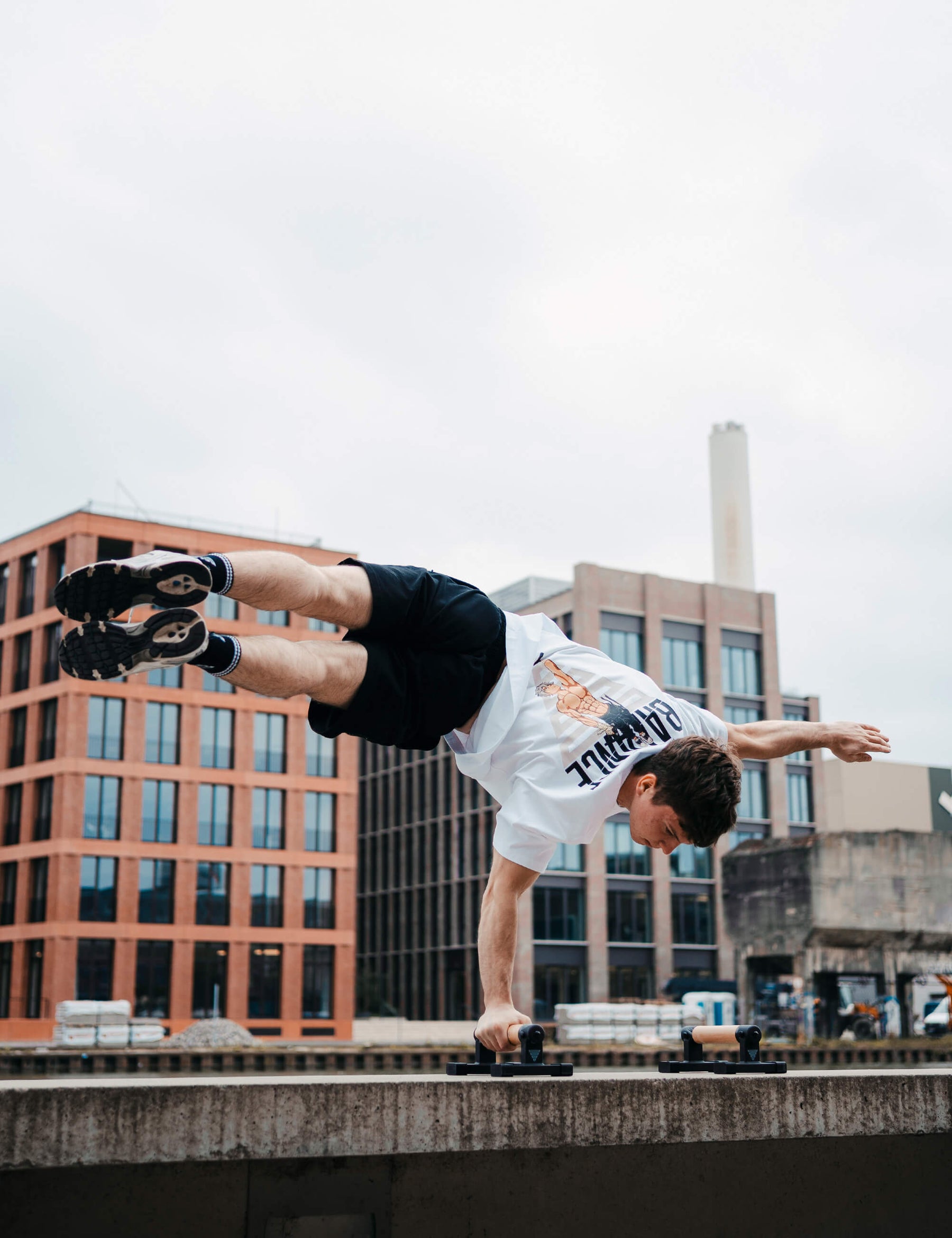 Anime Oversized T-Shirt Balance Men