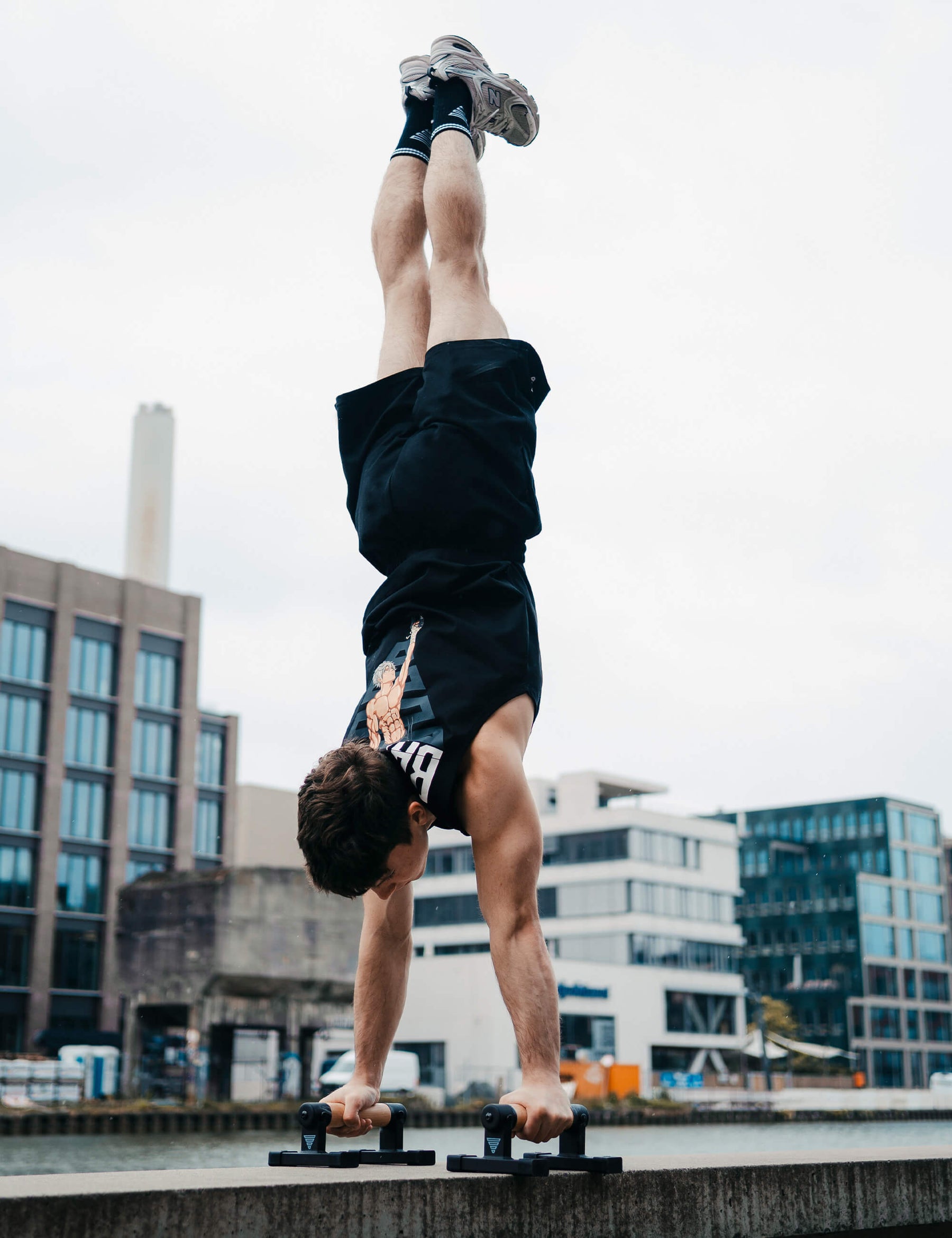 Anime Oversized Tank Top Balance Men