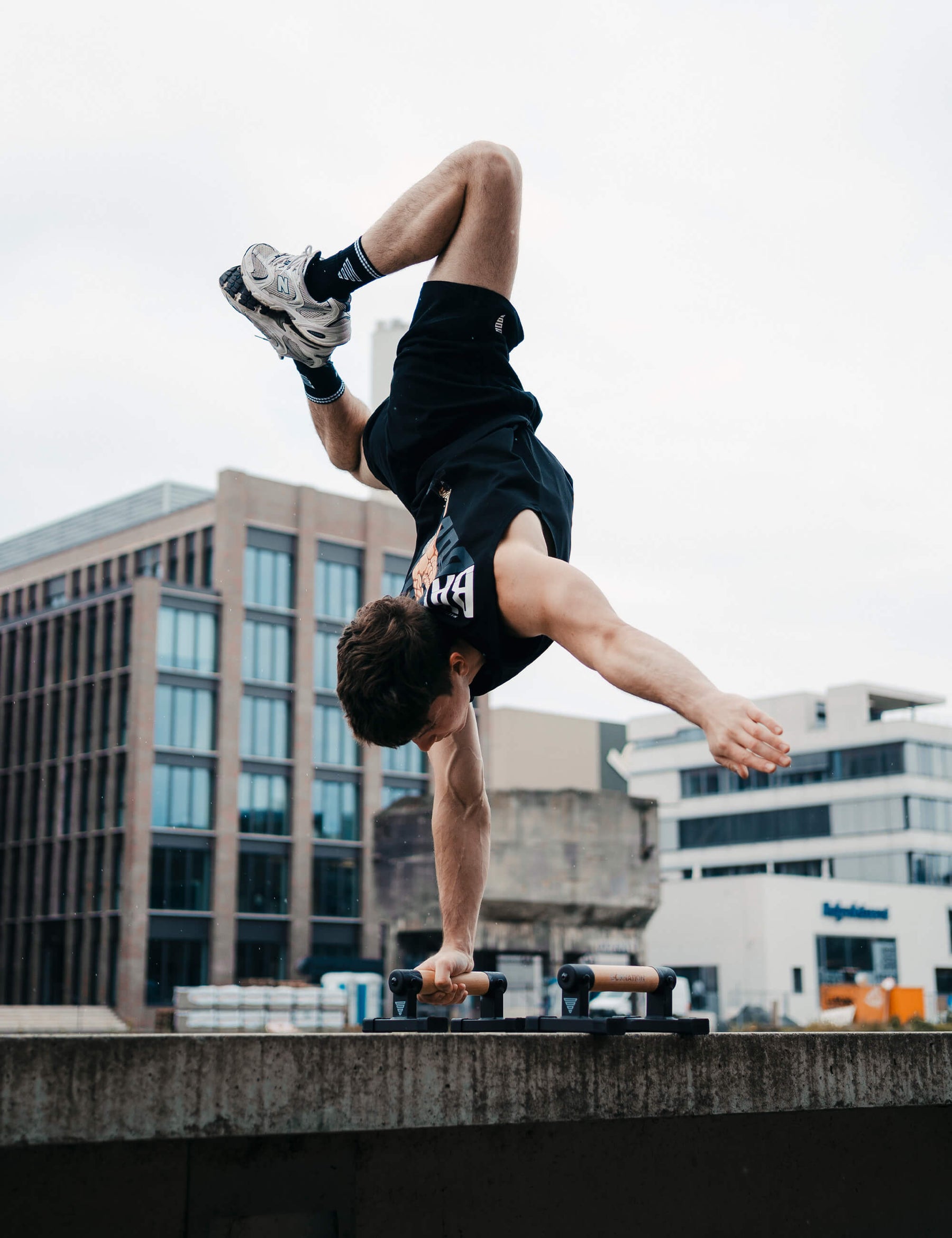 Anime Oversized Tank Top Balance Men