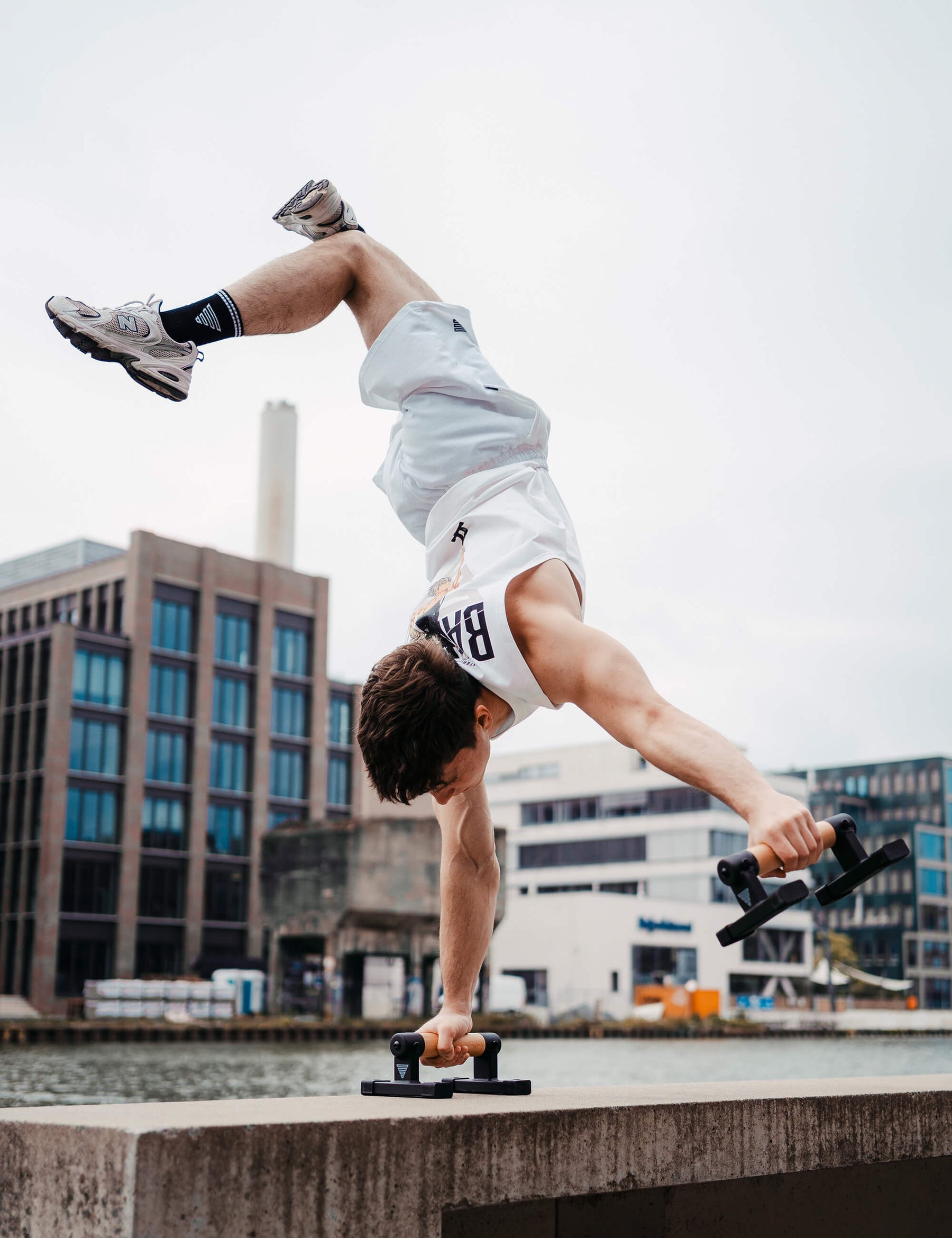 Anime Oversized Tank Top Balance Men