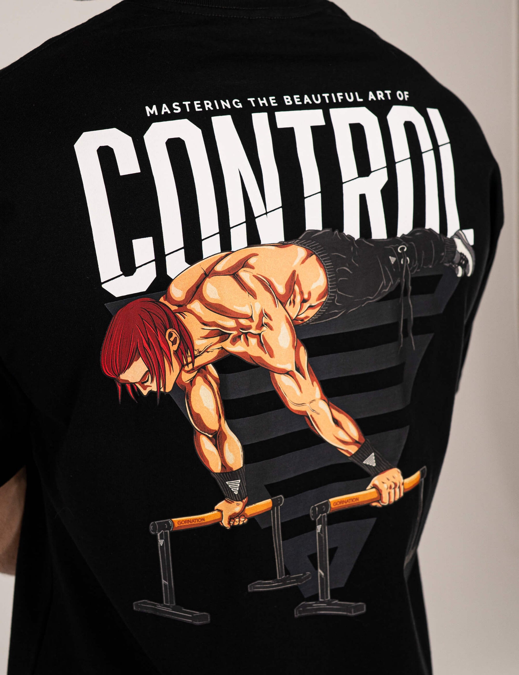 Anime Oversized T-Shirt Control Men
