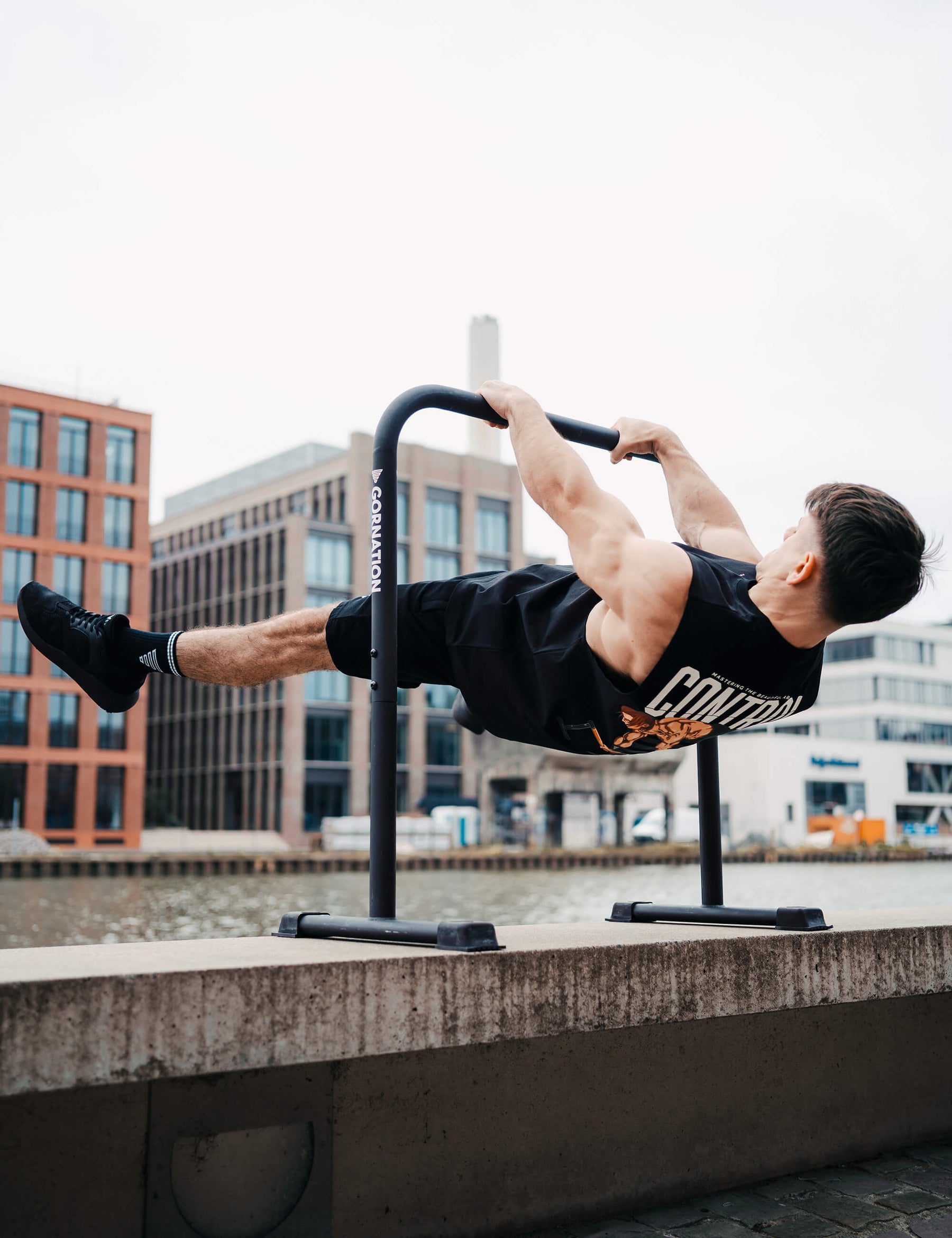 Anime Oversized Tank Top Control