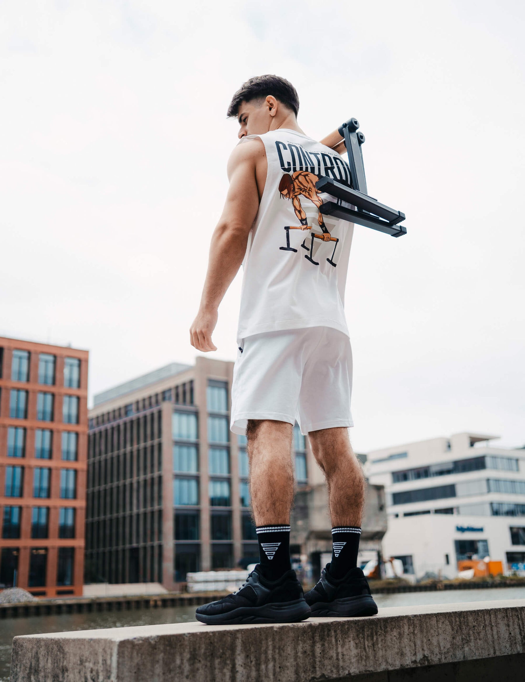 Anime Oversized Tank Top Control