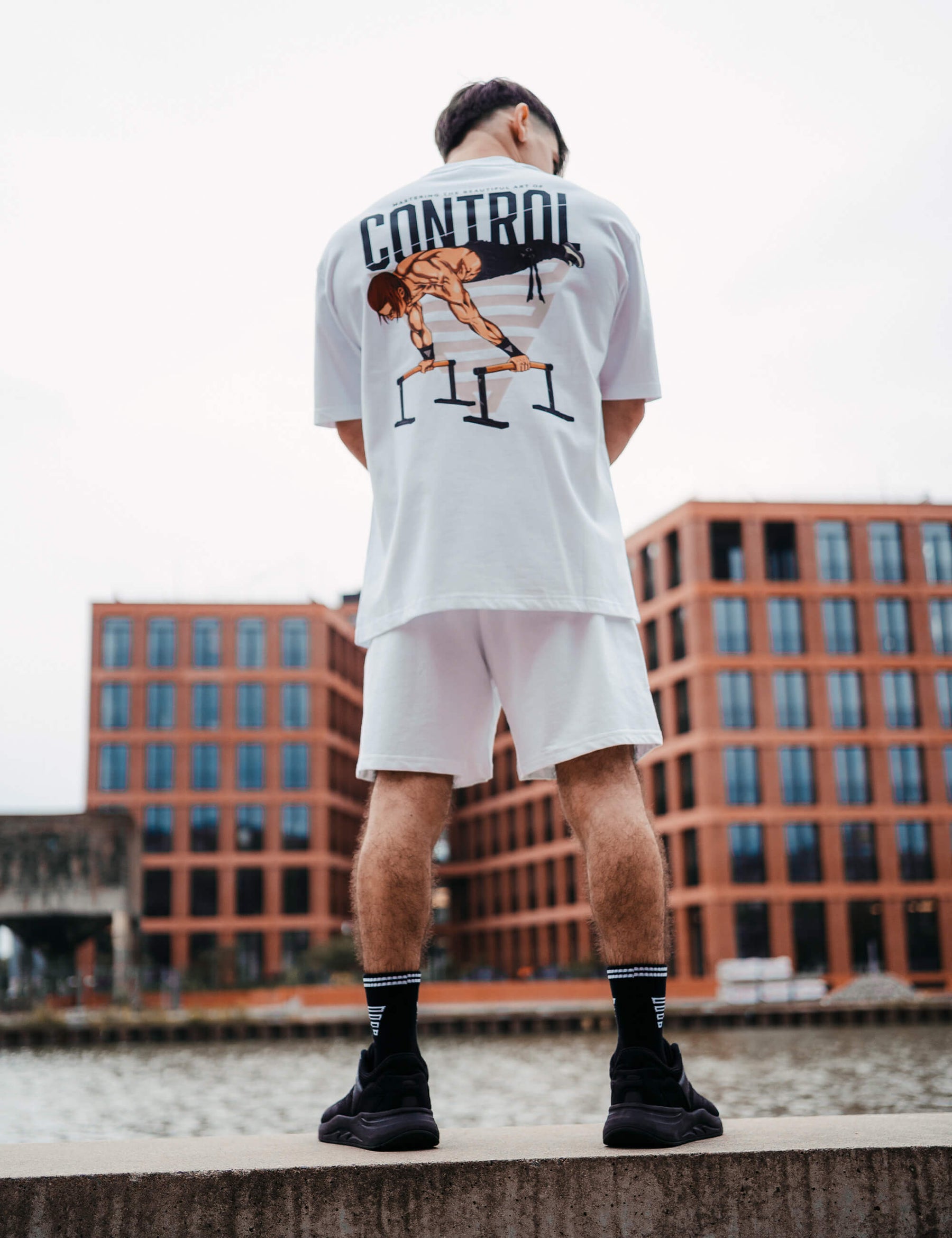 Anime Oversized T-Shirt Control Men