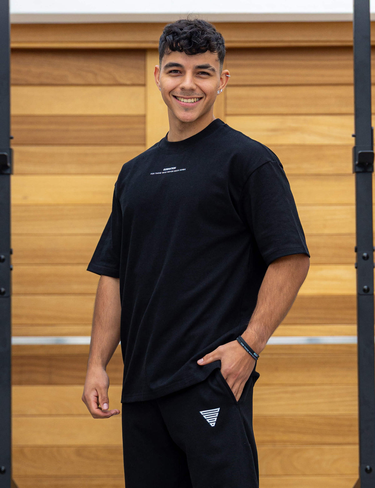 Anime Oversized T-Shirt Strength