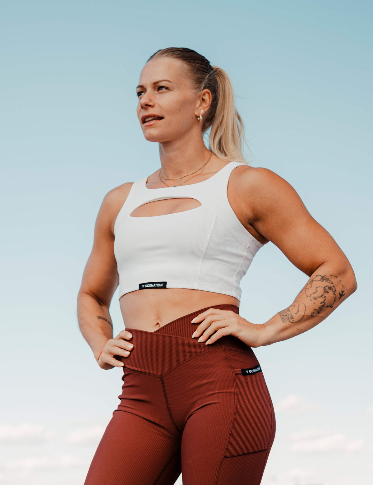 Rib Sports Bra Women