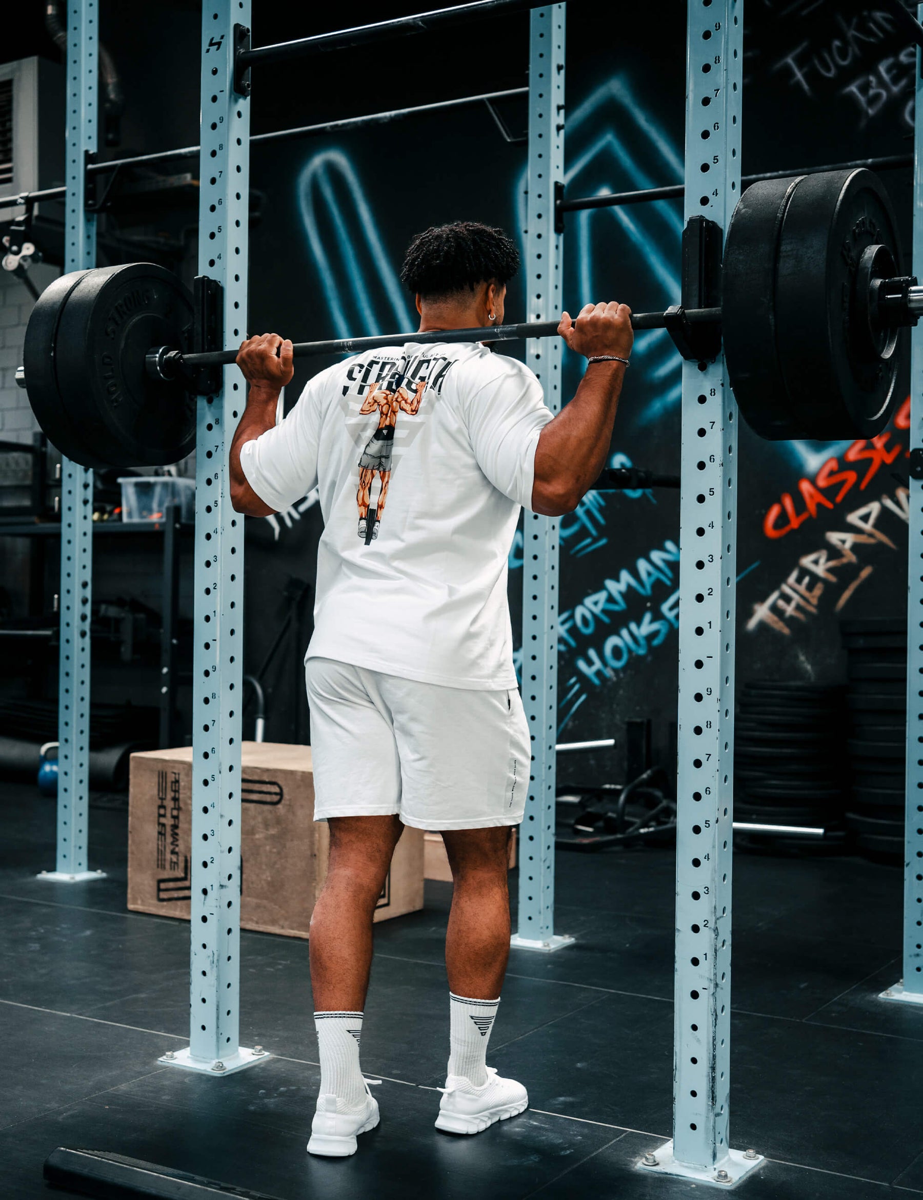 Anime Oversized T-Shirt Strength Men