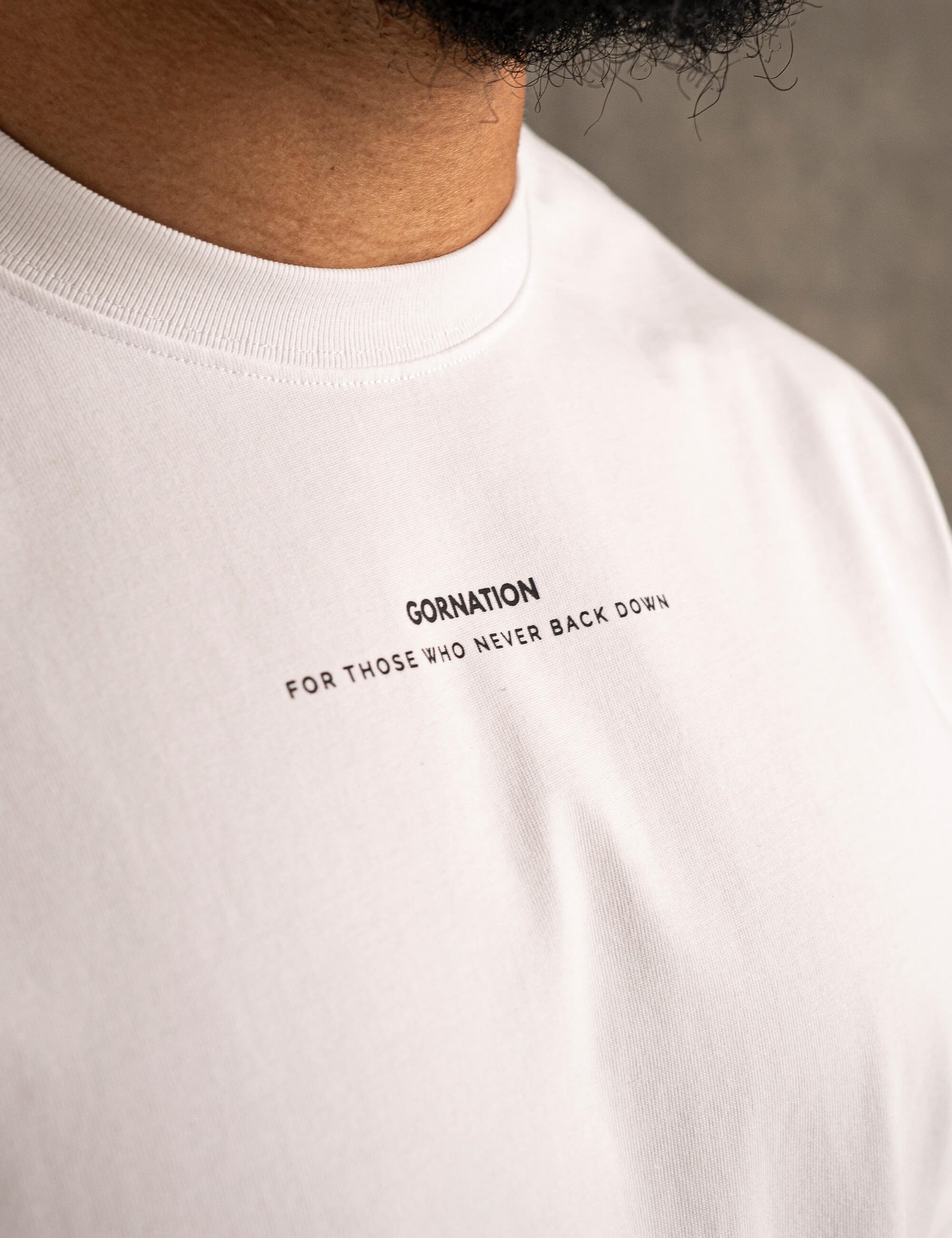Anime Oversized T-Shirt Strength Men