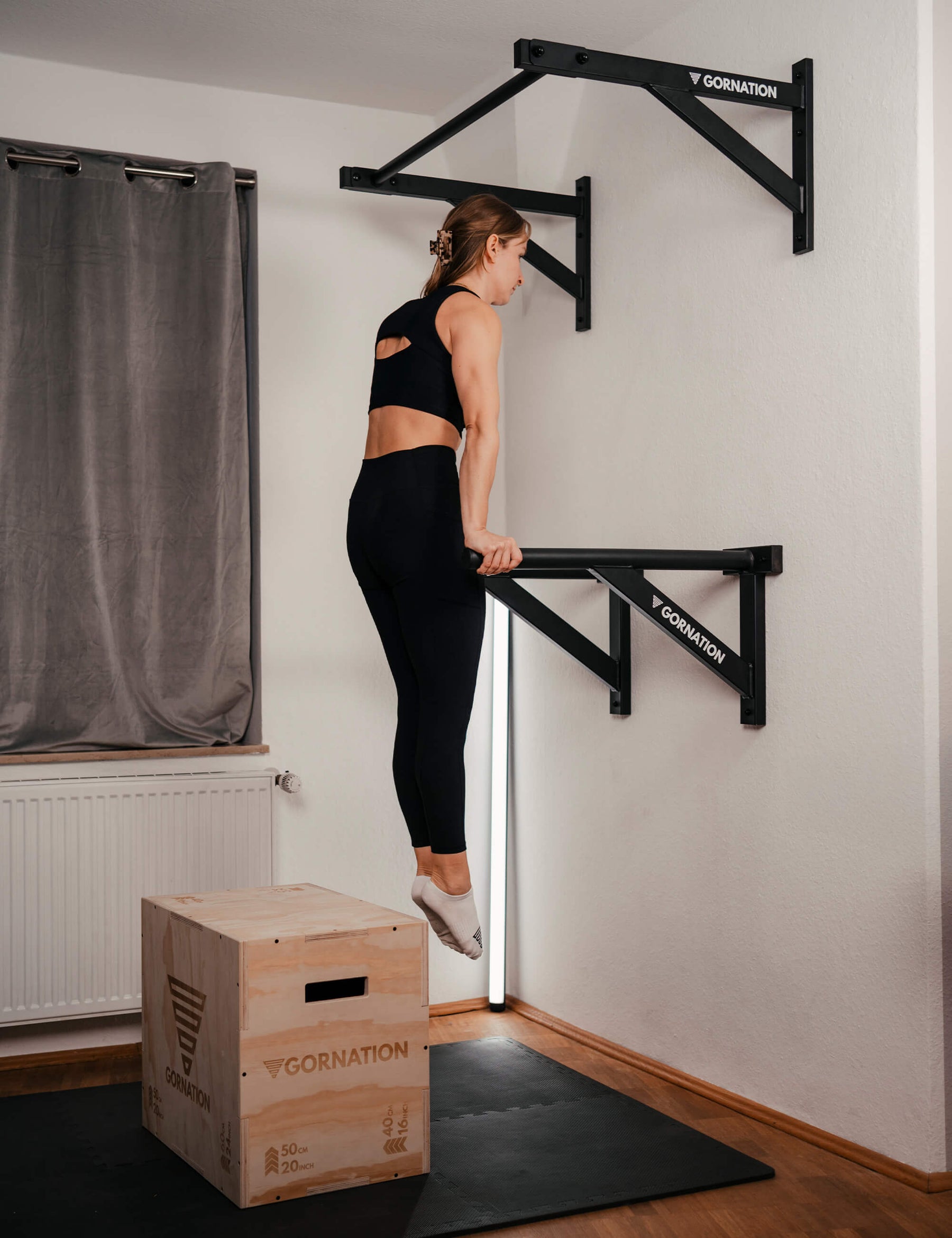 Wall Mounted Dip Bars