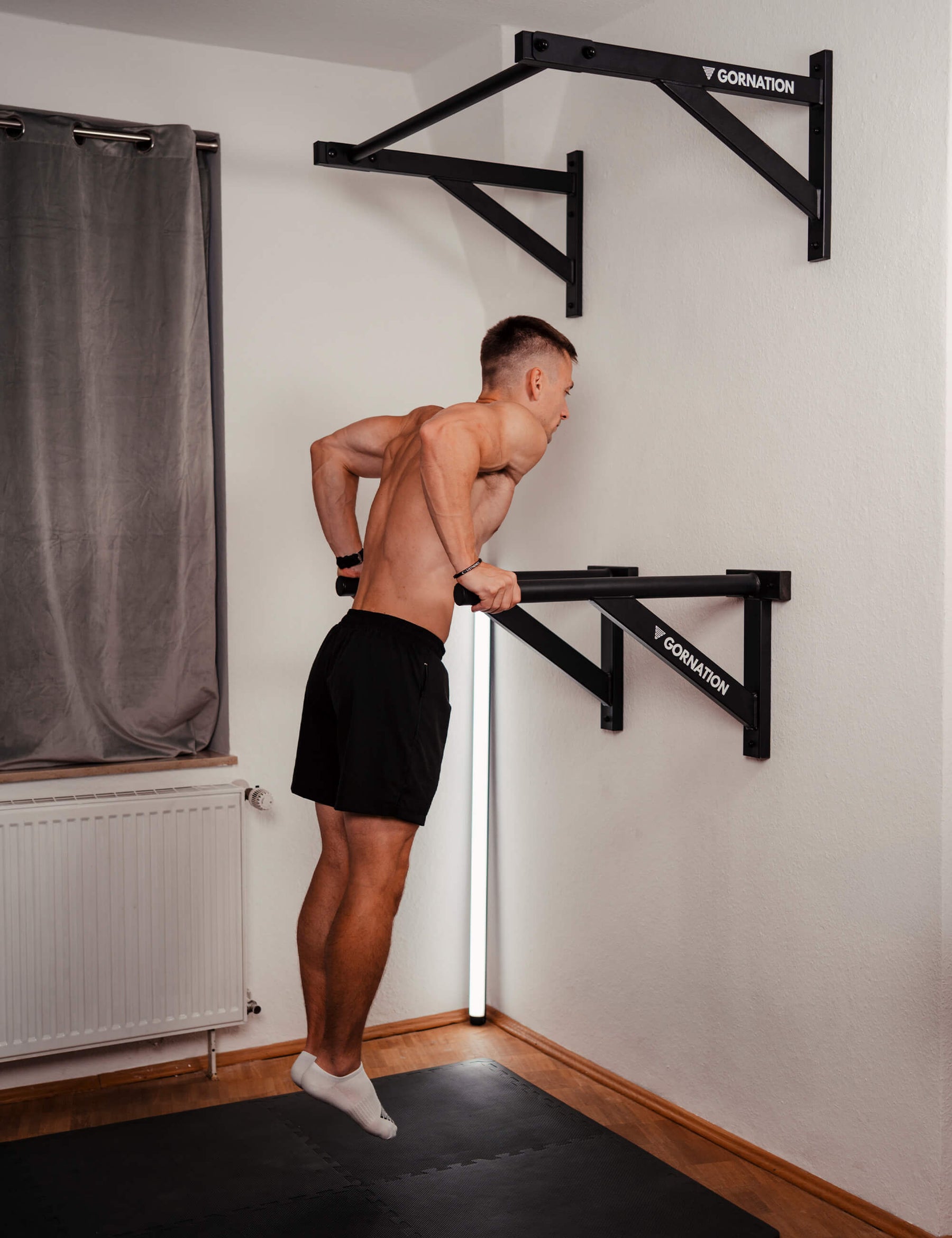 Wall Mounted Dip Bars