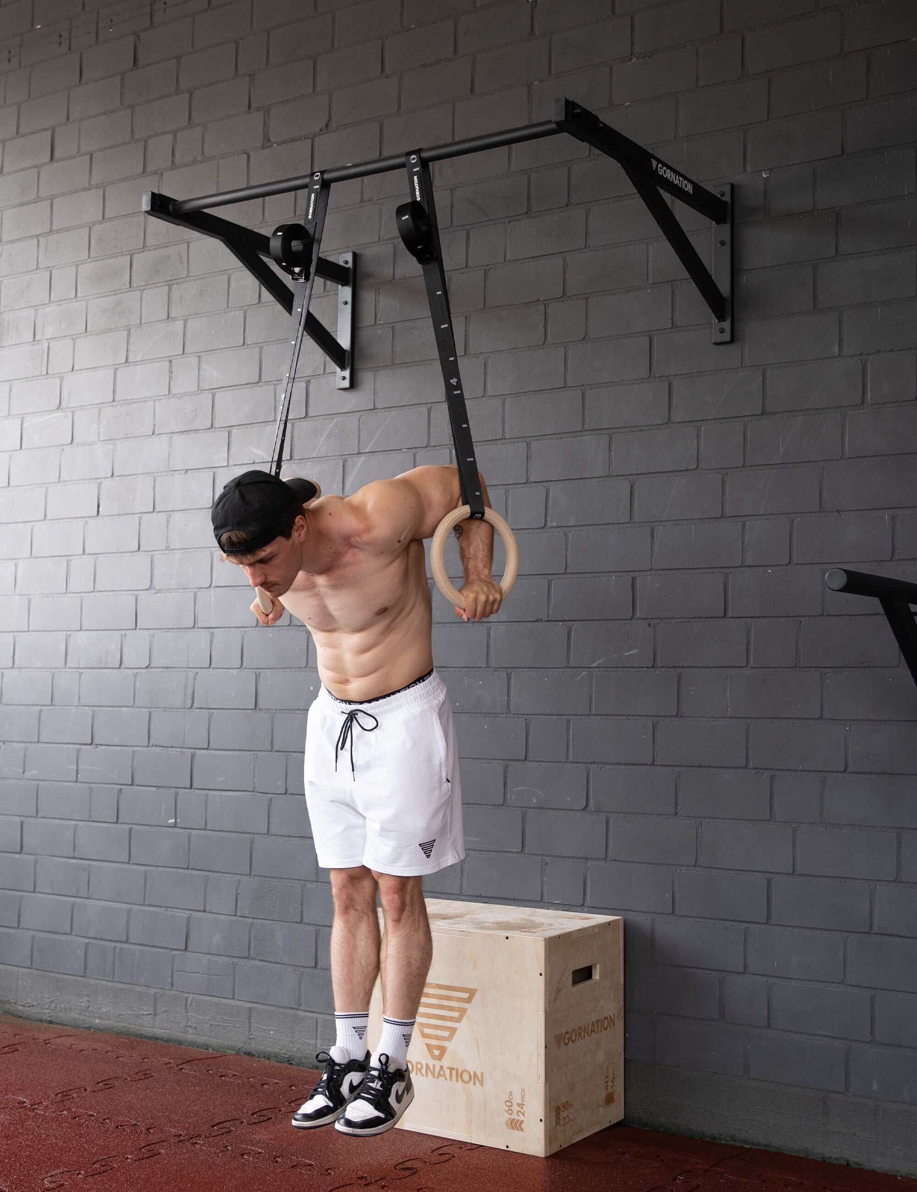 Wall Mounted Pull Up Bar Large