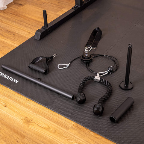 INCLUDES THREE HANDLES