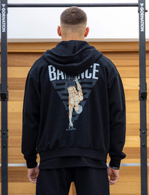 Anime Oversized Zip Jacket Balance