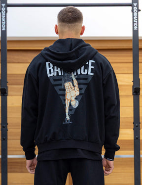 Anime Oversized Zip Jacket Balance