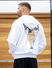 Anime Oversized Zip Jacket Balance