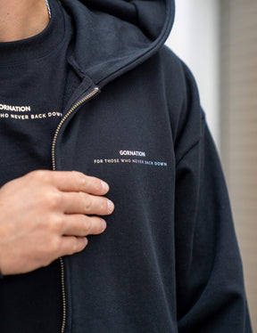 Anime Oversized Zip Jacket Control