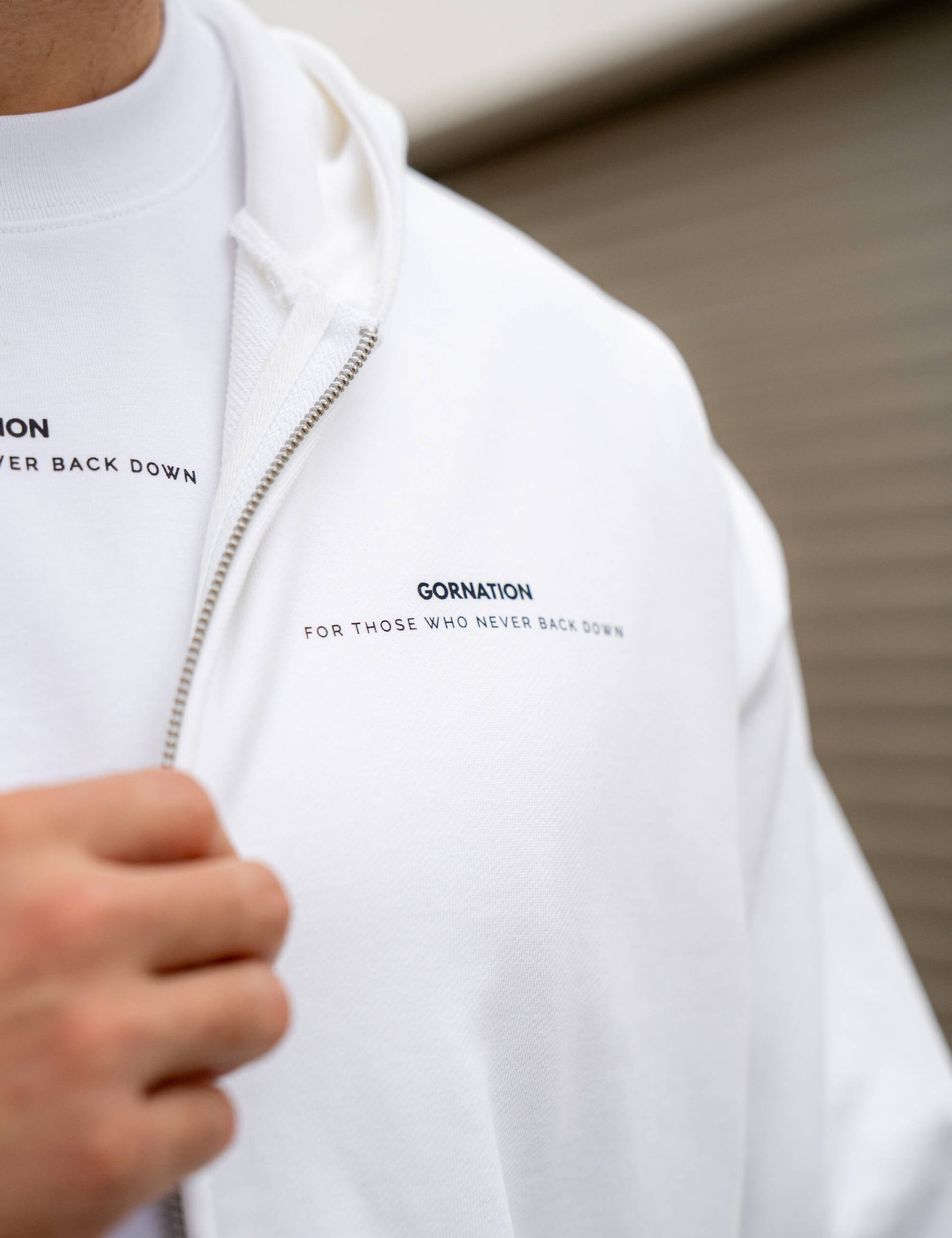 Anime Oversized Zip Jacket Balance