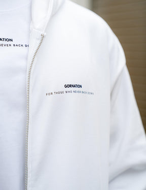 Anime Oversized Zip Jacket Strength