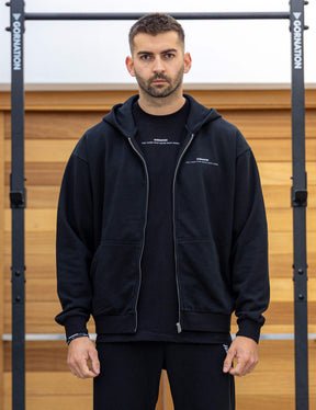 Anime Oversized Zip Jacket Balance