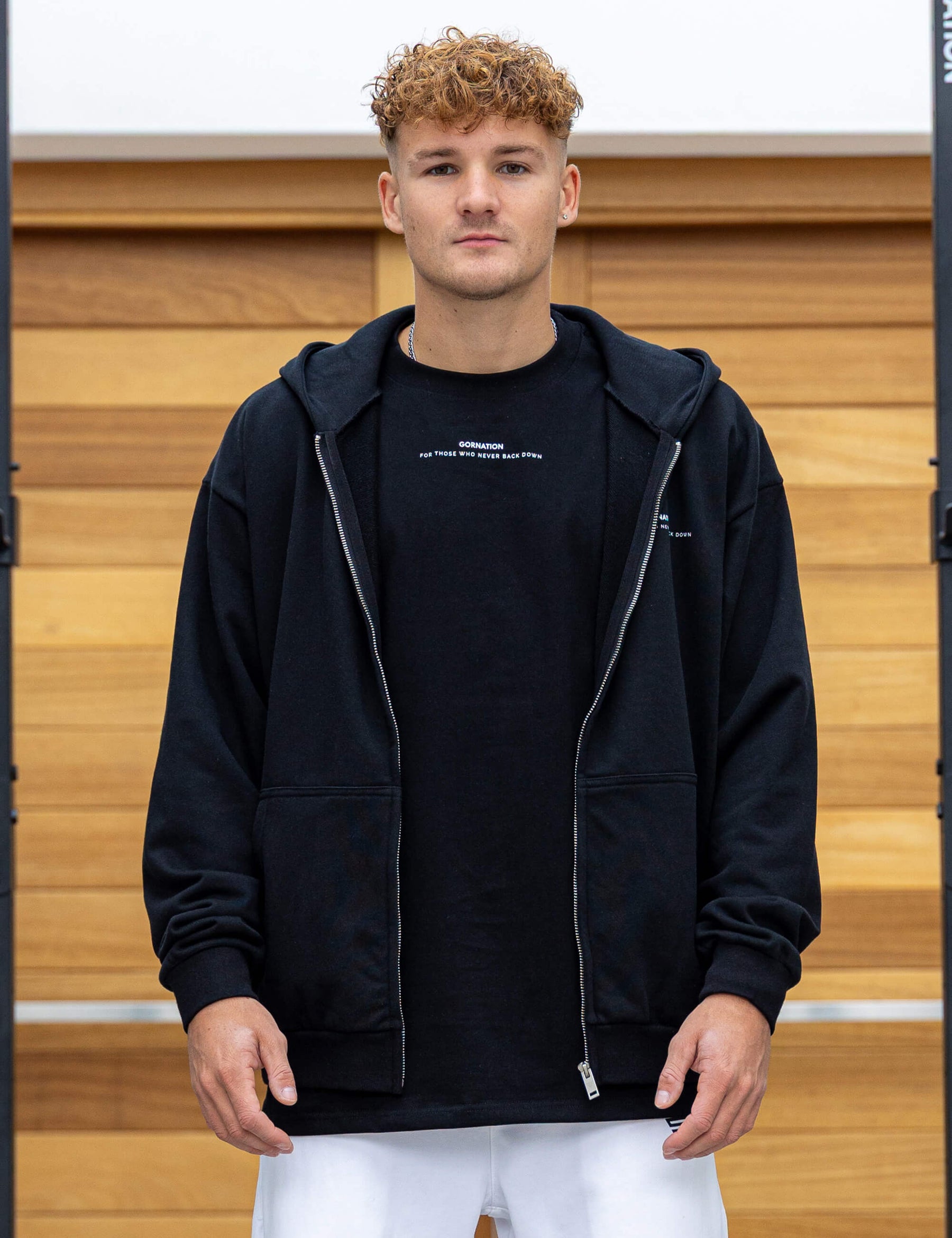 Anime Oversized Zip Jacket Control