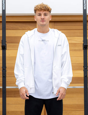 Anime Oversized Zip Jacket Control