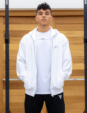 Anime Oversized Zip Jacket Strength