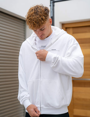 Anime Oversized Zip Jacket Control