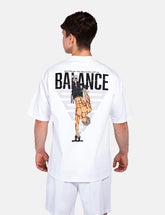 Anime Oversized T-Shirt Balance Men