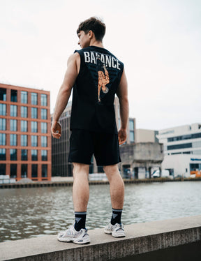 Anime Oversized Tank Top Balance Men