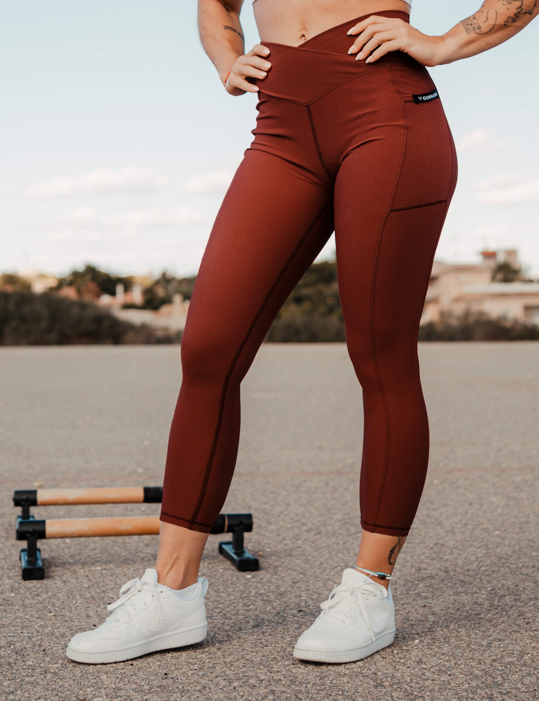 Rib Leggings Women