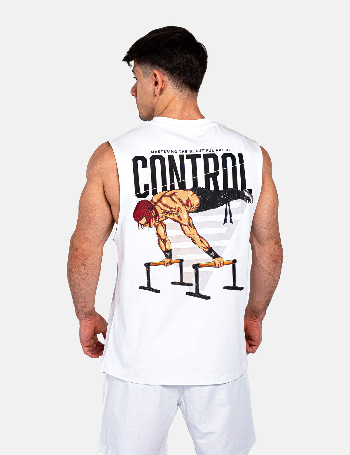 Anime Oversized Tank Top Control Men