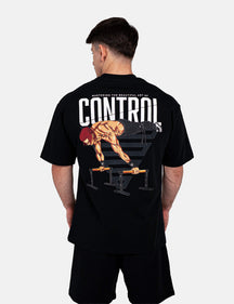 Anime Oversized T-Shirt Control Men