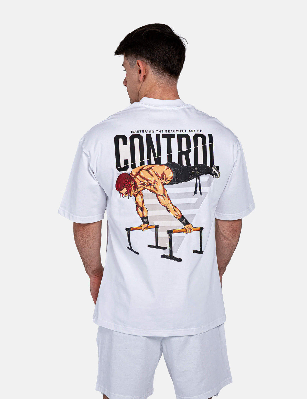 Anime Oversized T-Shirt Control Men
