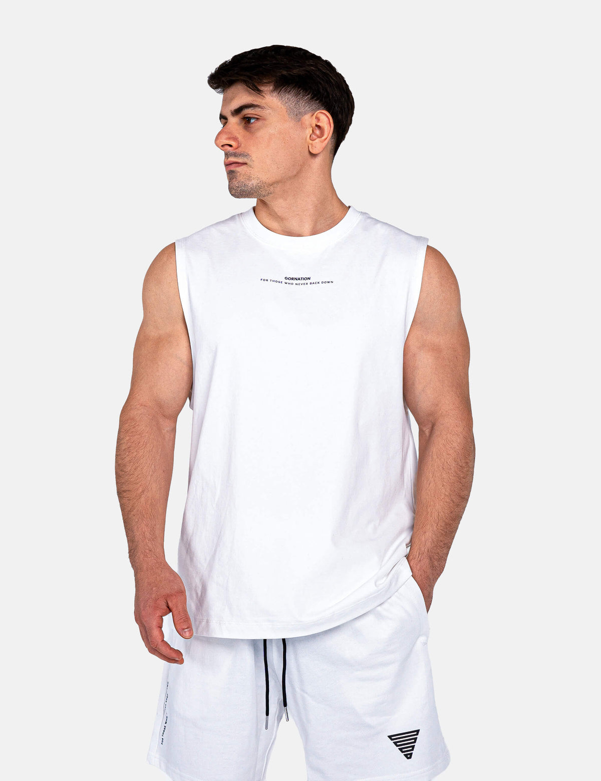 Anime Oversized Tank Top Control Men
