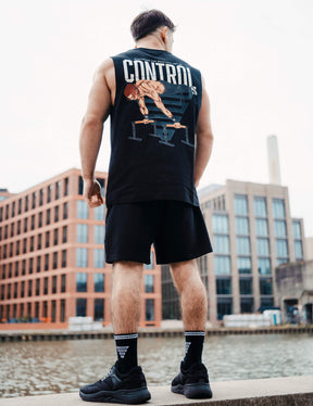 Anime Oversized Tank Top Control Men