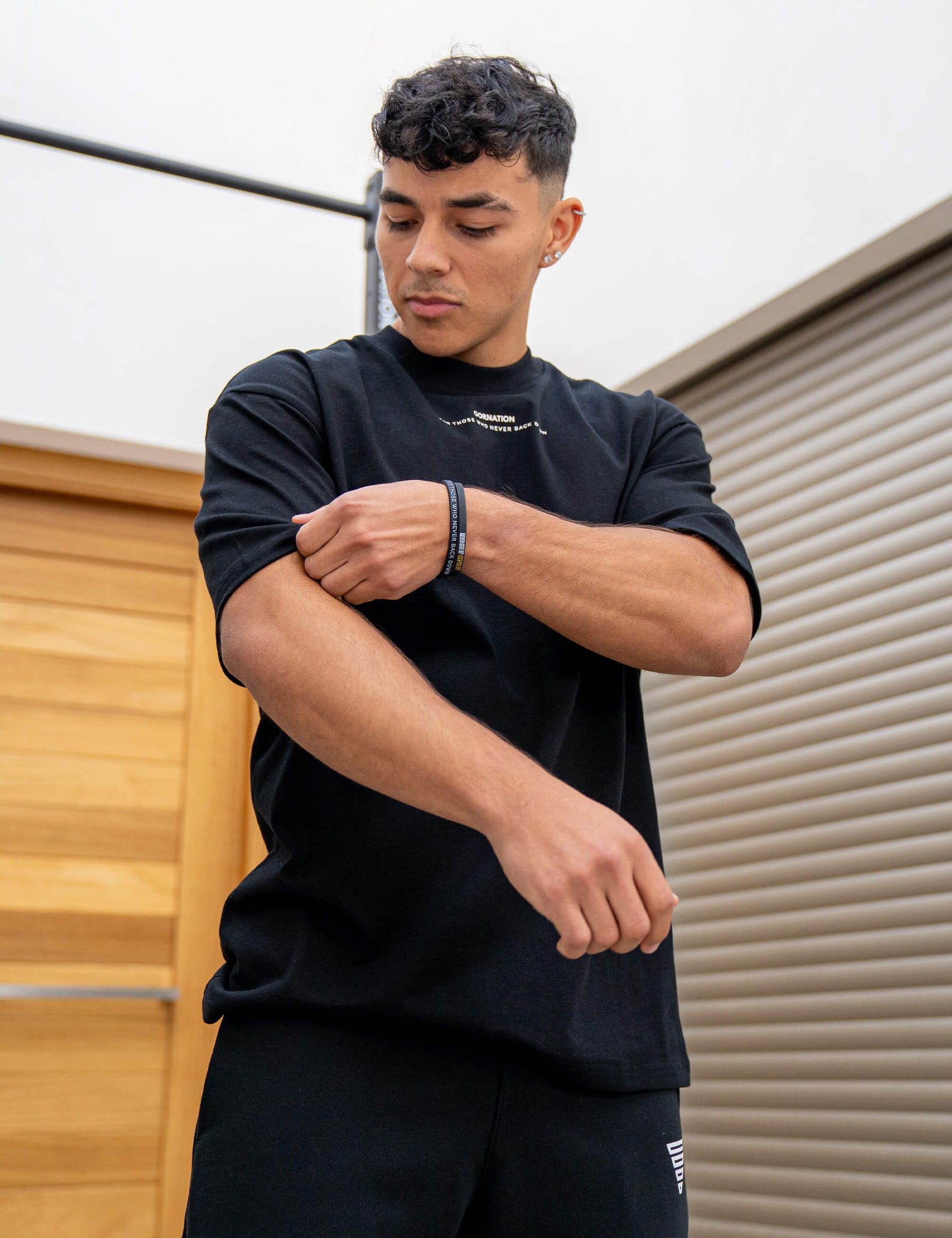 Anime Oversized T-Shirt Strength