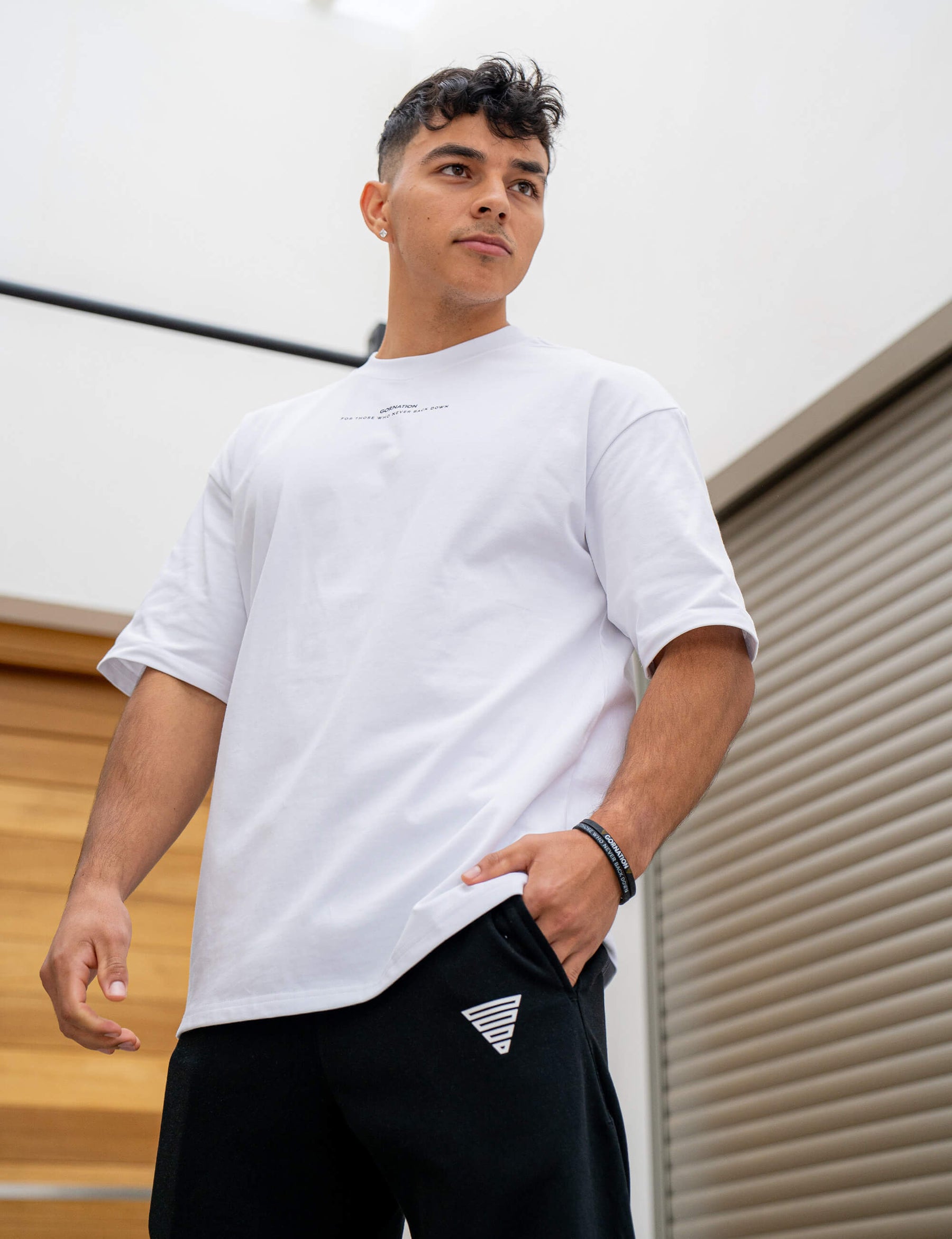 Anime Oversized T-Shirt Strength