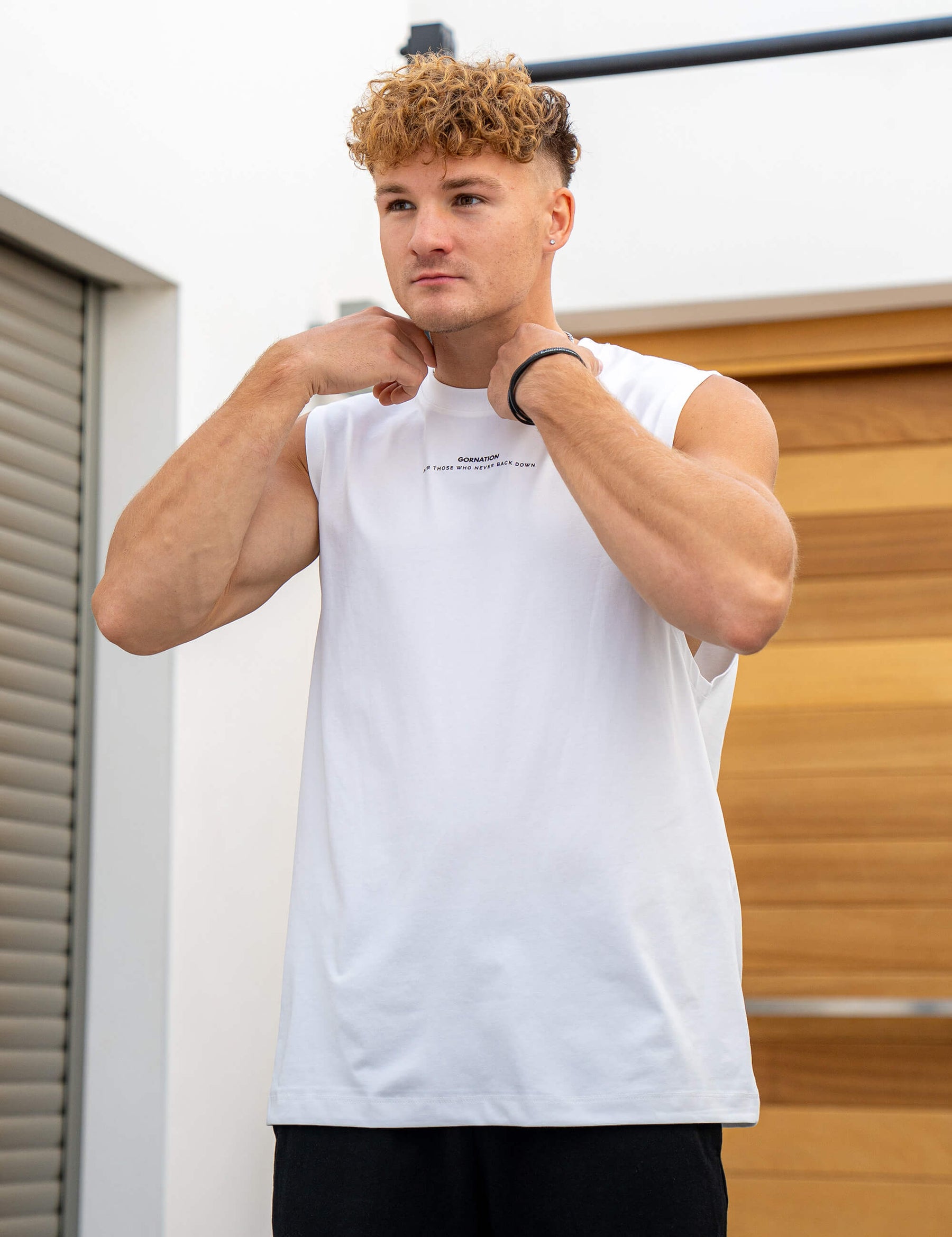 Anime Oversized Tank Top Control