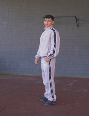 GORNATION athlete wearing the GORNATION tracksuite in grey