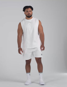 Anime Oversized Tank Top Strength Men