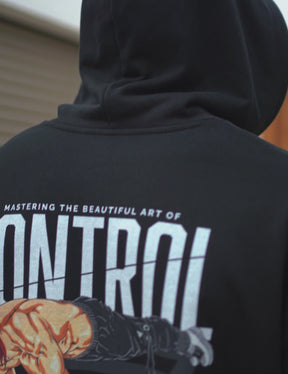 Anime Oversized Zip Jacket Control