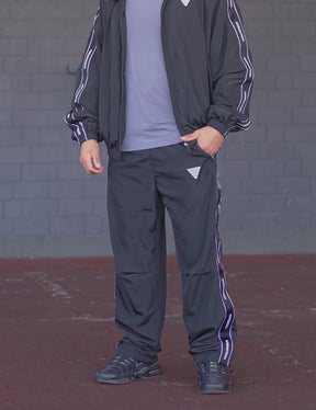 GORNATION athlete wearing the GORNATION tracksuite in black