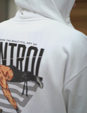 Anime Oversized Zip Jacket Control