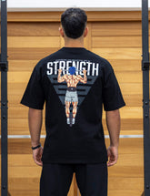 Anime Oversized T-Shirt Strength