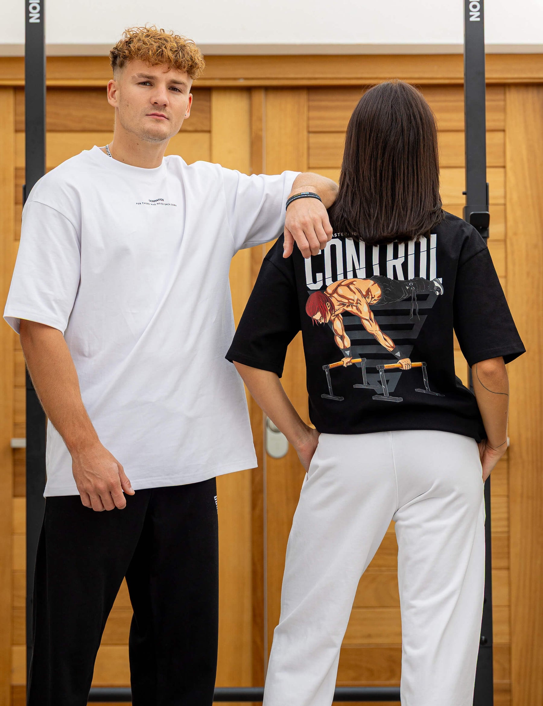 Anime Oversized T-Shirt Control