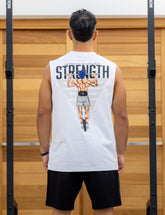 Anime Oversized Tank Top Strength