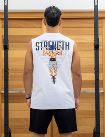 Anime Oversized Tank Top Strength